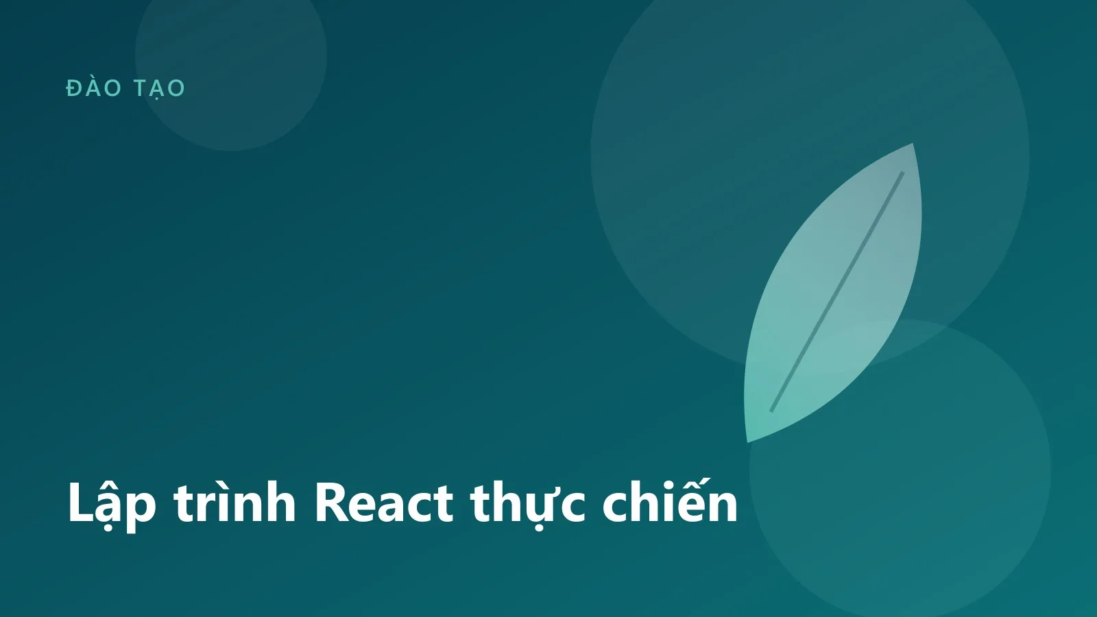 Lập trình React thực chiến